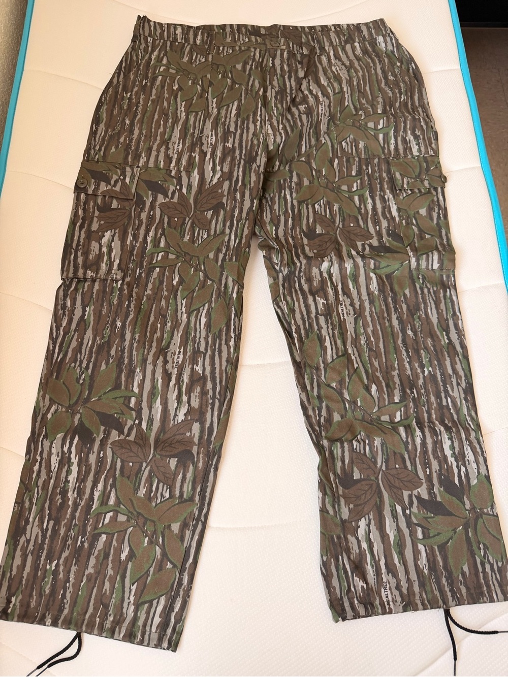 RealTree Ranger Men's Camo Hunting Cargo Pants Camouflage Size 2XL Pockets